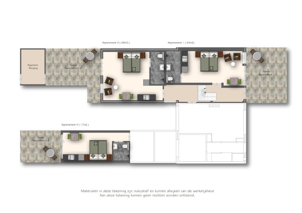 Studio'S Westkapelle Willebrordstraat 13 Eksteriør billede